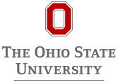 Ohio State logo consisting of a scarlet block O